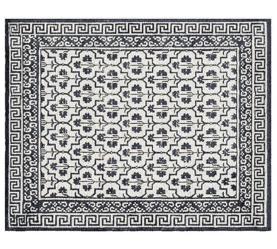 Braylin Custom Tufted Rug Charcoal Pottery Barn