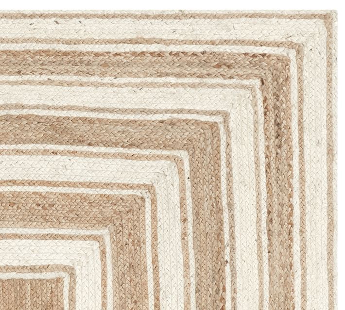 Wesley Stripe Rug - Ivory/Natural