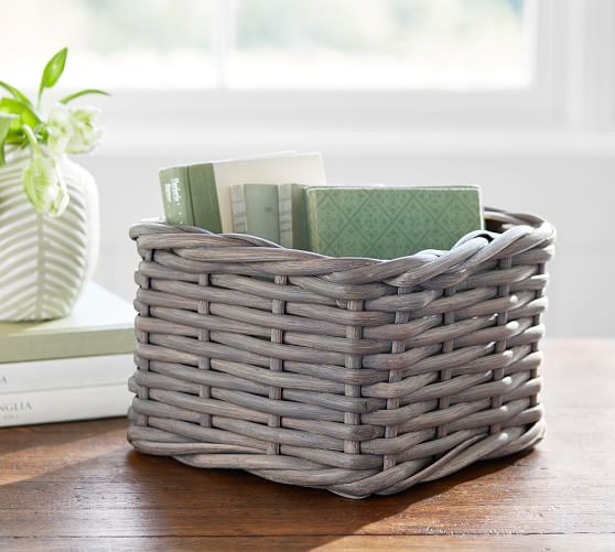 Aubrey Woven Utility Basket Pottery Barn