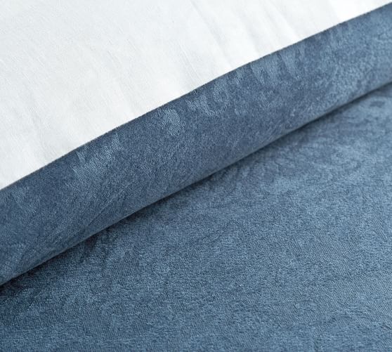 Estelle Chenille Jacquard Duvet Cover & Sham Pottery Barn