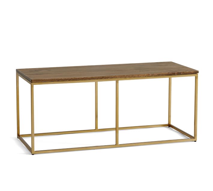 Delaney Rectangular Coffee Table Pottery Barn
