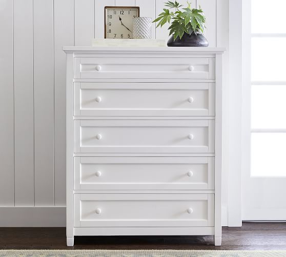Beadboard 5 Drawer Dresser Pottery Barn Beadboard 5 Drawer Dresser