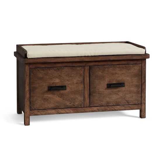 Apartment Entry Bench Cushion Pottery Barn