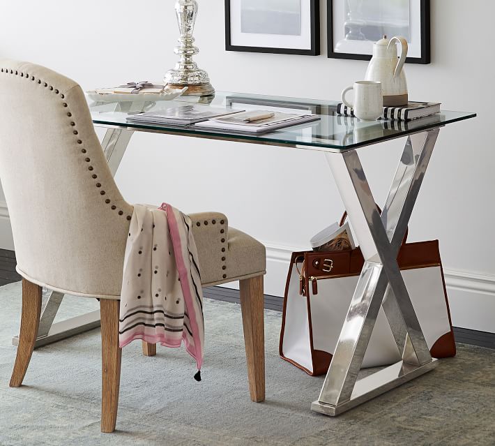 Ava Metal Desk Pottery Barn