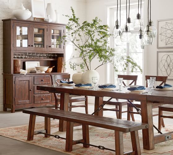 Benchwright Buffet & Hutch Pottery Barn