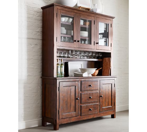 Benchwright Buffet & Hutch Pottery Barn