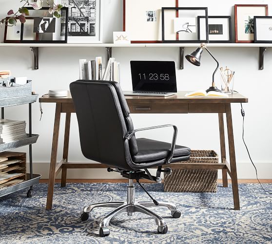 Nash Swivel Desk Chair | Pottery Barn
