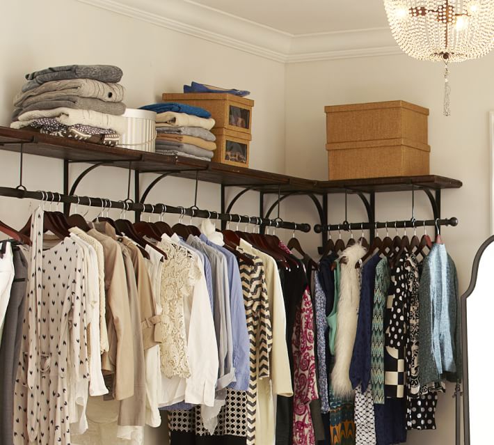 New York Closet Shelves Pottery Barn