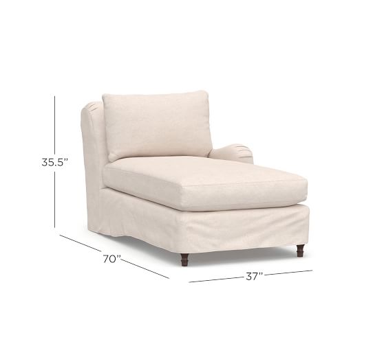 Build Your Own Carlisle Slipcovered Sectional Components Pottery Barn