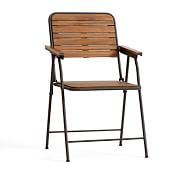decorative folding chairs pottery barn