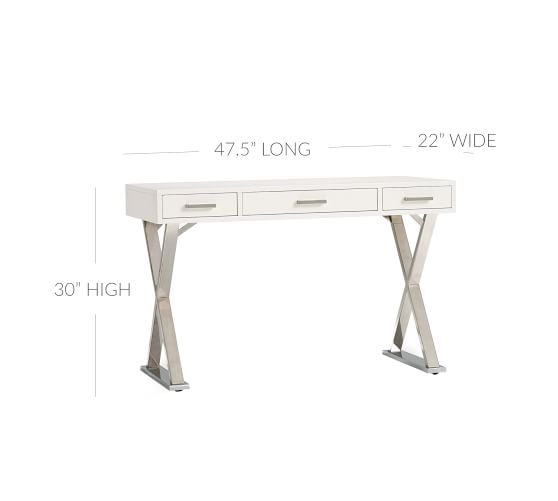 Ava Desk With Drawers Pottery Barn Scroll To Next Item
