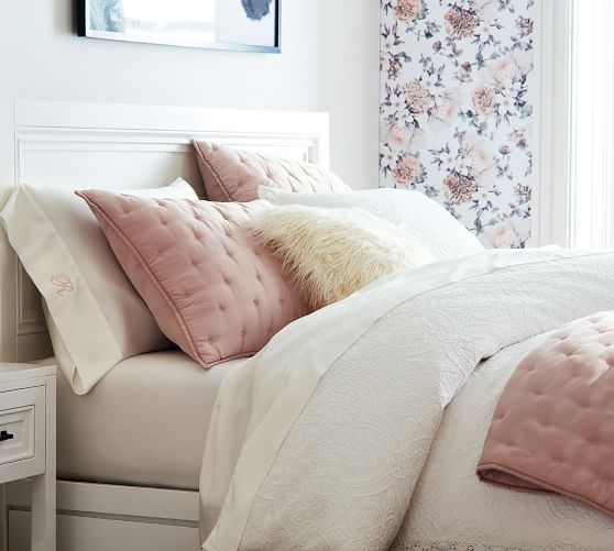 Noelle Matelasse Duvet Cover & Sham Pottery Barn