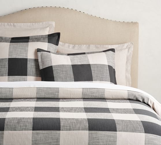 Bryce Buffalo Check Duvet Cover & Sham Pottery Barn