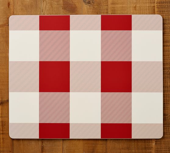 Buffalo Check Cork Placemat Pottery Barn