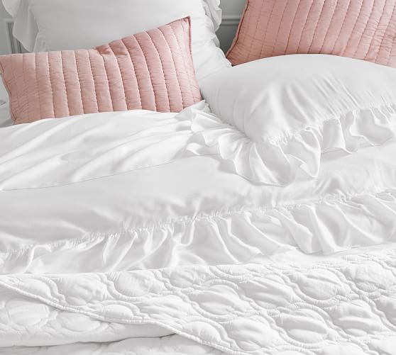 Blair Tencel™ Quilt & Sham White Pottery Barn