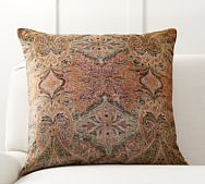 Square 24 Inch Pillow Cover In Rowan Printed Pillow Cover