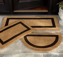 Doormat Welcome Mats Entry Pottery Barn Picture Frame Doormat