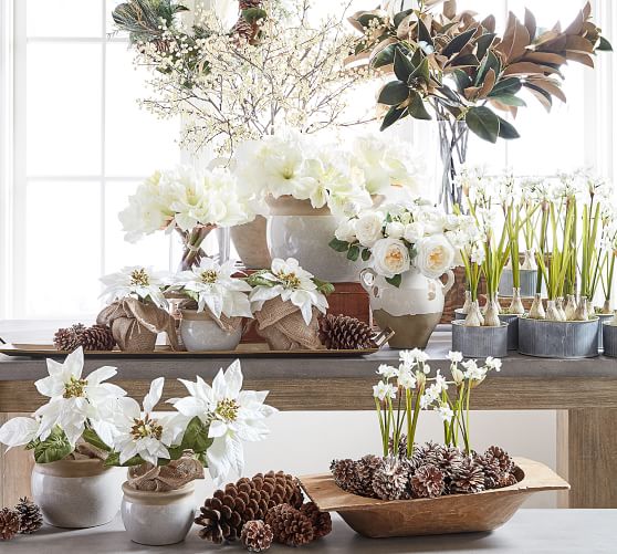 Faux Potted Paperwhites Pottery Barn