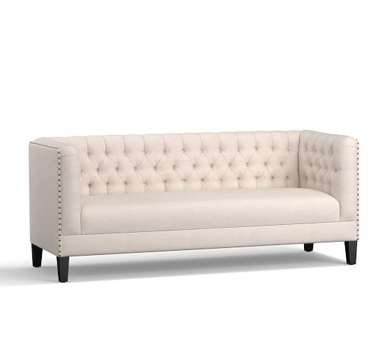 Tuxedo Upholstered Sofa Pottery Barn Save