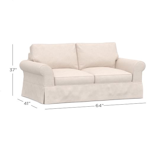 Pb Comfort Eco Roll Arm Slipcovered Sofa Pottery Barn Start 360 Product Viewer