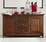 Country Kitchen Buffet Furniture Pottery Barn Benchwright Buffet