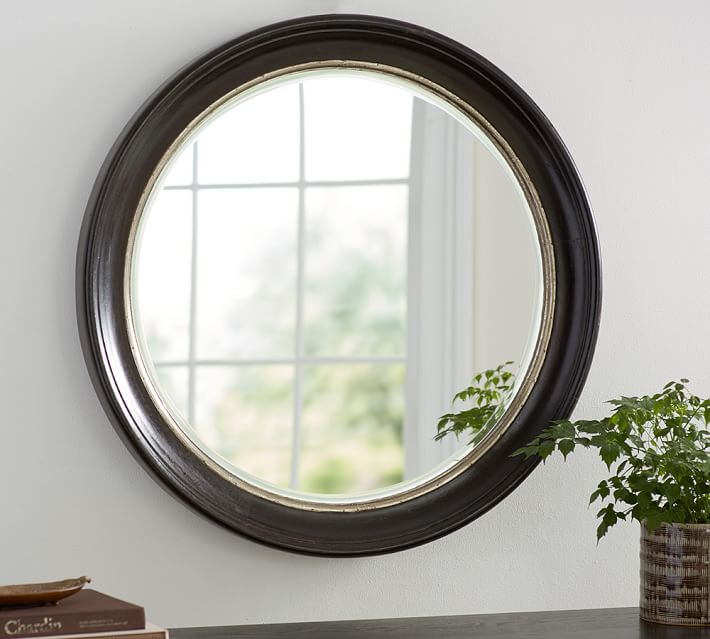 Brussels Round Mirror Pottery Barn