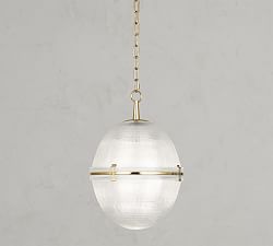 pendant lighting potterybarn barn pottery pendants round