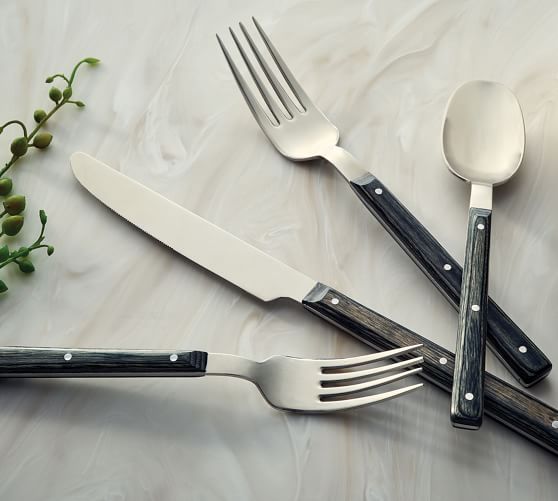Modern Farmhouse Flatware Set Pottery Barn