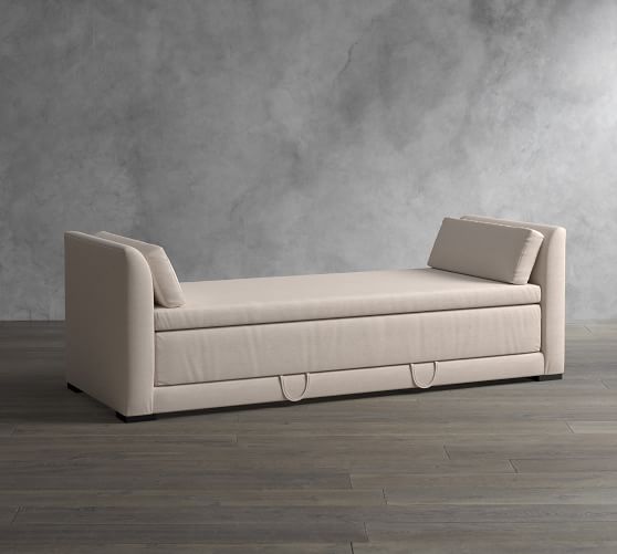 Luna Upholstered Daybed Sleeper Pottery Barn
