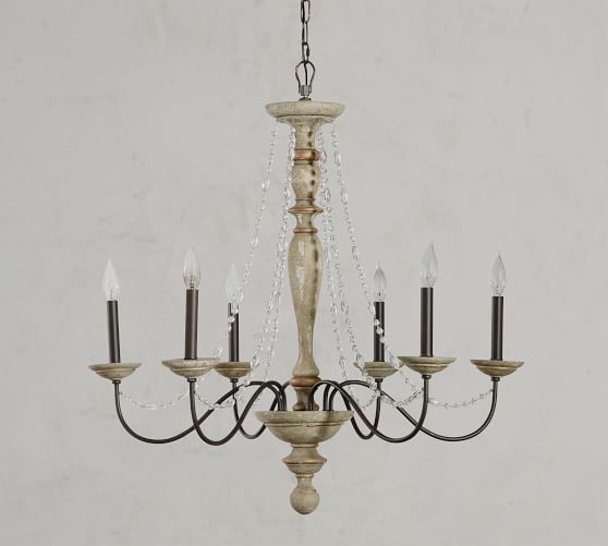 venice chandelier pottery barn