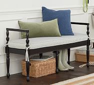 black entryway bench wooden sarah bartholomew oakes entryway bench black furniture pottery barn black entryway bench wooden sarah bartholomew oakes entryway bench black furniture pottery barn