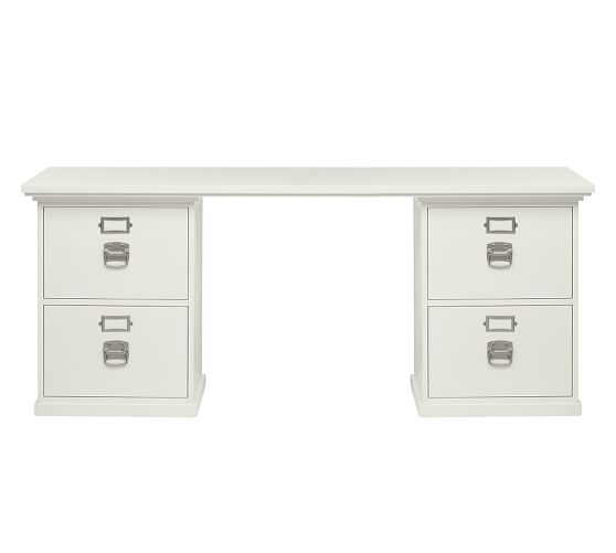 Bedford 4 Drawer Rectangular Desk Pottery Barn Bedford 4 Drawer Rectangular Desk