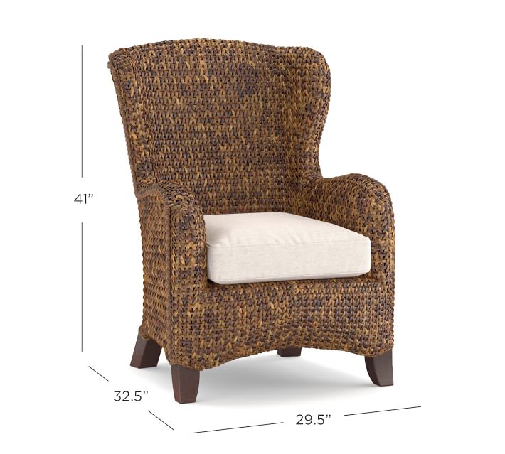 Seagr Wingback Armchair Pottery Barn