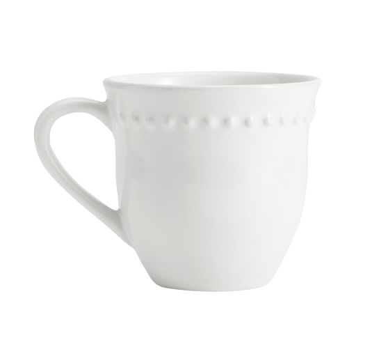 Emma Mug White Pottery Barn Emma Mug White