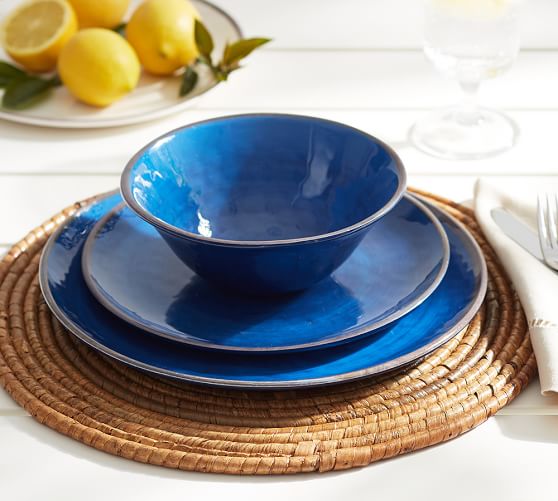 Swirl Melamine Dinner Plate Pottery Barn