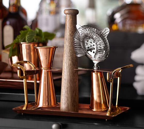 Copper Bar Tool Set Pottery Barn Alternate View