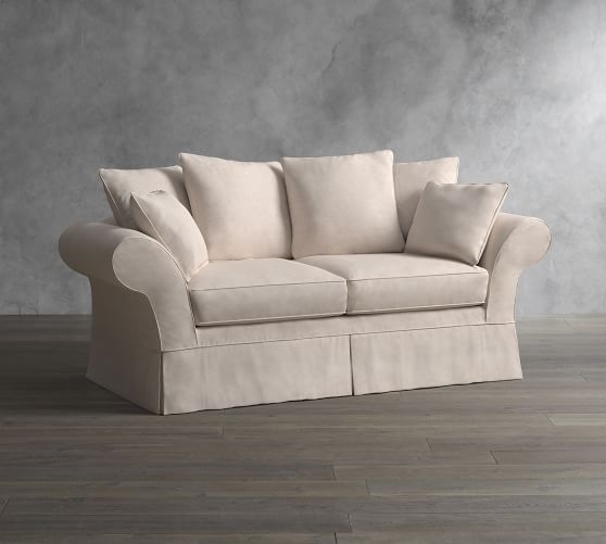 Charleston Slipcovered Sofa Pottery Barn Charleston Slipcovered Sofa Tap For 360 Save