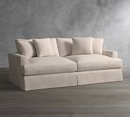 Extra Deep Sofa Pottery Barn Sullivan Deep Seat Slipcovered Sofa Collection