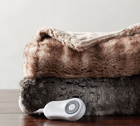 Faux Fur Throws & Faux Fur Blankets Pottery Barn