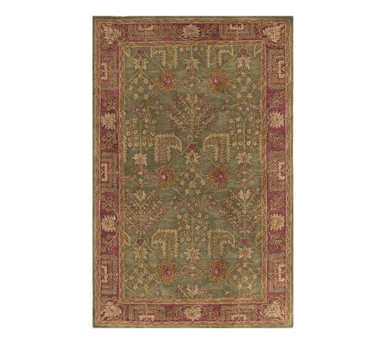Tree Of Life Persian Rug Multi Pottery Barn