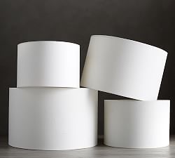 Lamp Shades For Table Lamps Floor More Pottery Barn Gallery Straight Sided Lamp Shade Rolled Edge