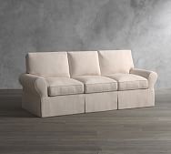King Sleeper Sofa Pottery Barn Pb Basic Slipcovered Sleeper Sofa With Robin Mattress
