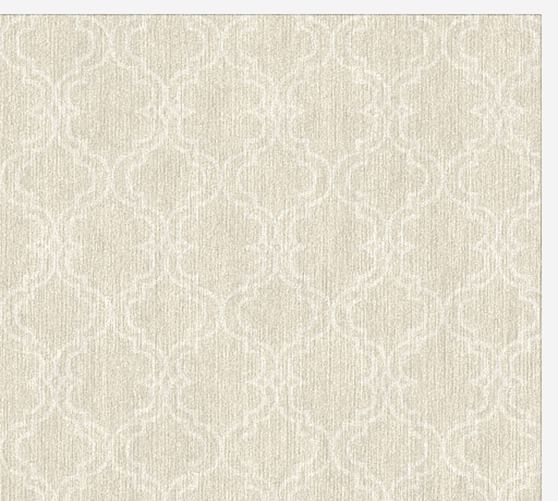 Scroll Tile Custom Rug Topaz Pottery Barn