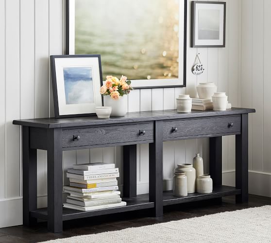 Console Tables Sofa Entryway Pottery Barn Benchwright Grand Console Table