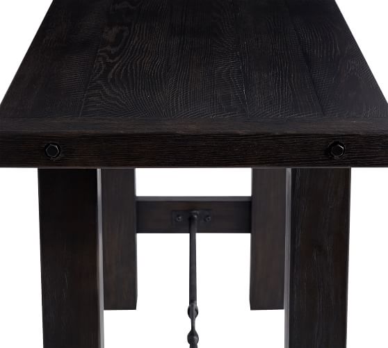 Benchwright Bar Height Dining Table Pottery Barn