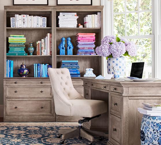 Shelves Bookcases Wood Metal Gl Pottery Barn Bookcases