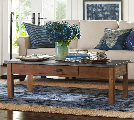 Occasional Tables Pottery Barn Channing Coffee Table