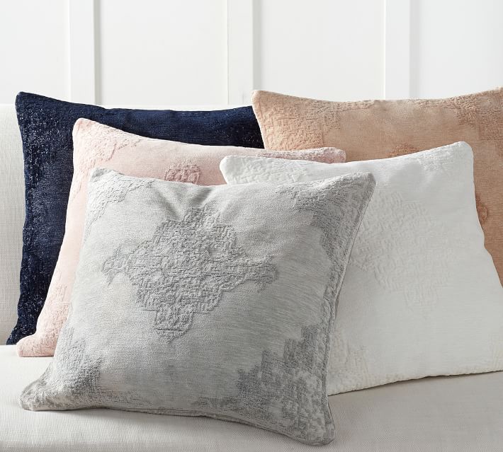 Maddie Textured Pillow Covers Pottery Barn