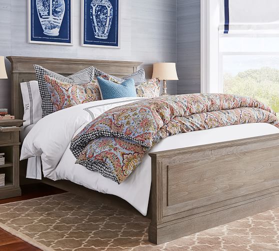 Beds Full Queen And King Bed Frames Pottery Barn Livingston Bed