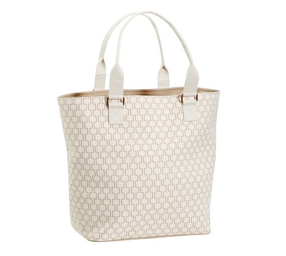 Leslie Geoprint Tote Bag Pottery Barn